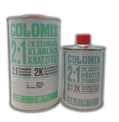 Colomix bezbarvý lak   1l  + 0,5l  tužidla