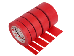 APP maskovací páska červená voděodolná 100°C 