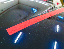 APP maskovací páska červená voděodolná 100°C 