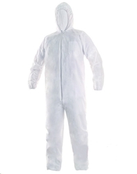 Jednorázový oblek OVERAL, bílý, vel.XXL
