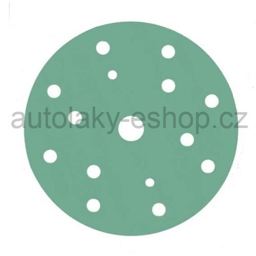 Sunmight ´green´ brusné kotouče Ø 150mm - 15 otvorů (zrnitost P 600 - P 2000)