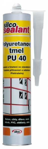 Polyuretanový tmel PU40 SILCO – 310 ml