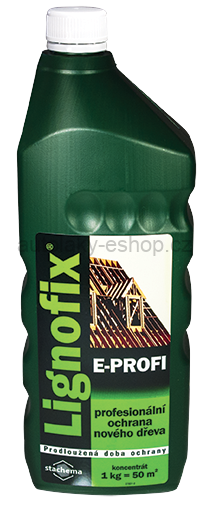 Lignofix E-Profi 1kg zelený