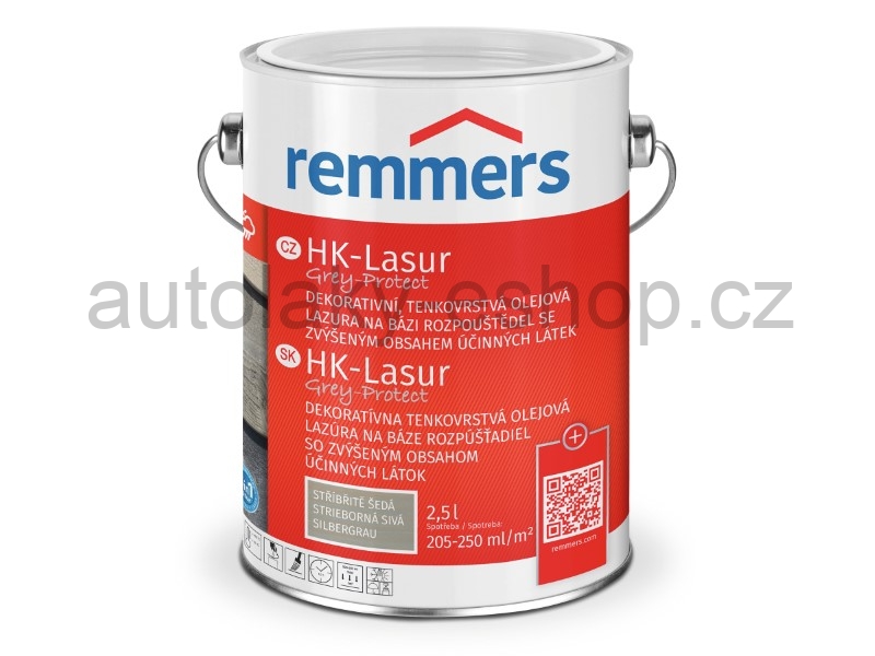 REMMERS HK Lasur Grey Protect (šedý odstín) 0,75l