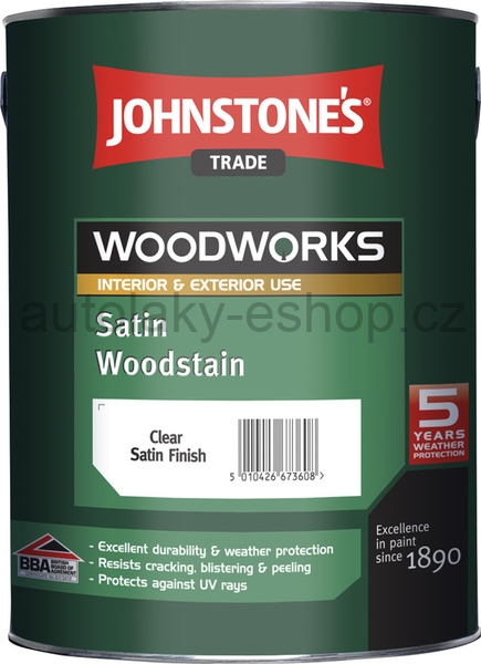JOHNSTONE'S Satin Woodstain – 0,75 l